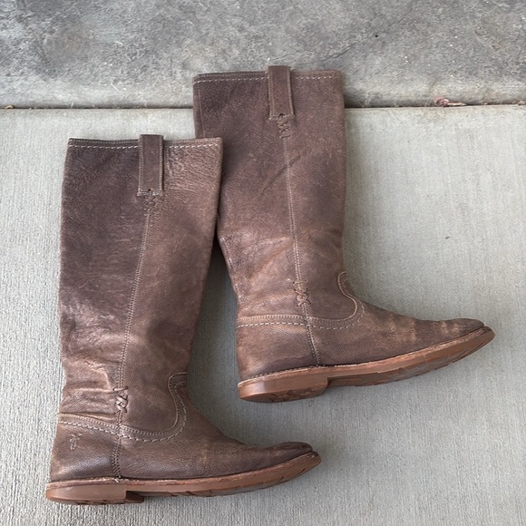 Frye Celia x Stitch Tall Riding Boots  Size 6 - Picture 3 of 9